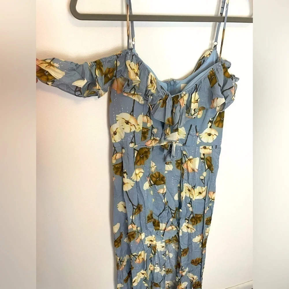 Floral Entro Romper Dress Large - Picture 2 of 7